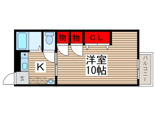 ソレイユ野田の物件間取画像